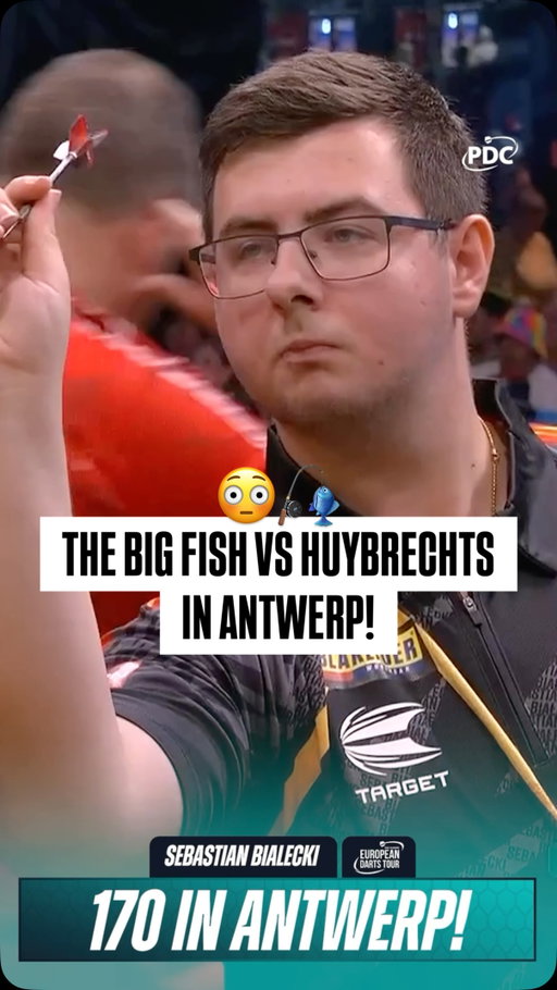 Just Sebastian Bialecki hitting a 170 FINISH against Kim Huybrechts in his hometown...

What a moment! 🤩🎣