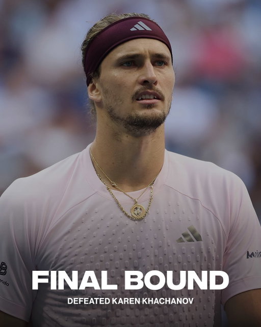 ZVEREV PUNCHES HIS TICKET TO THE US OPEN FINAL!! 🔥

Alexander Zverev takes down Khachanov in straight sets and is headed to his third consecutive Grand Slam final 👀

(📸: Getty)