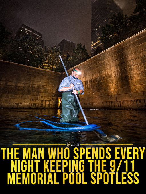 James Maroon witnessed 9/11. Now he helps care for its memorial. 🤍 

For 14 years, he has cleaned the reflecting pools overnight, five nights a week. He and his colleagues remove leaves and debris from where the Twin Towers once stood. Maroon witnessed the attacks firsthand, making his work deeply personal. He helps keep a place bearing 2,983 victims’ names ready for families who return to remember them.

Media: @joshkatz

#September11 #Memorial #NewYork #JamesMaroon #Remembrance