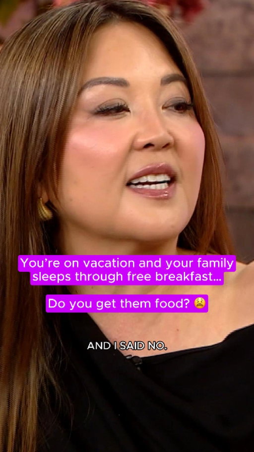 "Like a hobbit" 😭

@juliekimcomedy said that while on vacation with her family, she kept reminding them to get up in time for the free hotel breakfast. They slept in anyway, then woke up wanting her to get them food. 😫😂

What would you do in this situation – get them food or leave them to fend for themselves? 👇