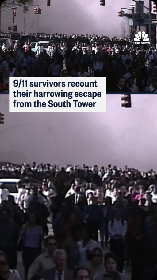 Stanley Praimnath and Brian Clark were at work when United Airlines Flight 175 crashed into the South Tower. They did something no one in the North Tower could do, get out alive. NBC Nightly News’ anchor Tom Llamas reports.
