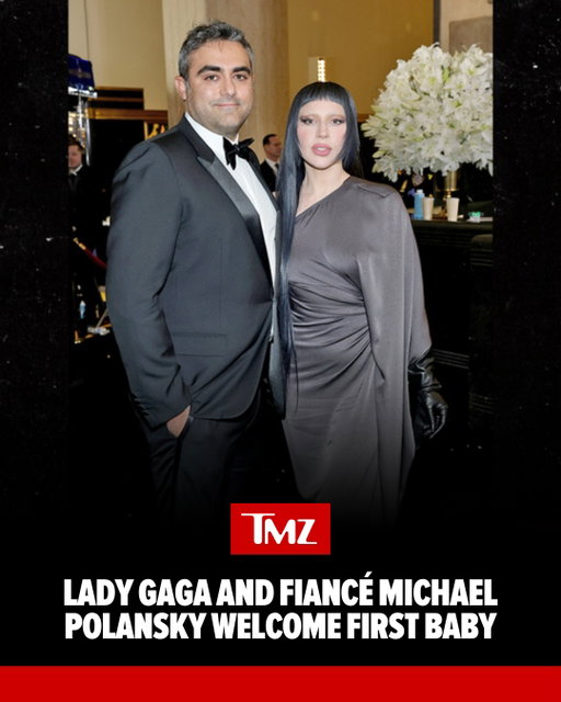 Lady Gaga and Michael Polansky have a new little "Monster" in their lives ... welcoming their first child!!! ❤️✨