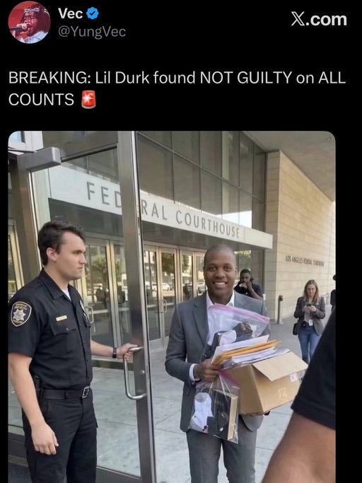 Lil Durk beat the case 🤯 YNW Melly need his lawyer 😭