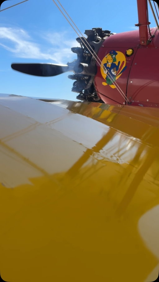 Spent some time this afternoon with good friends and great modes of transportation. My first time being around and riding in a biplane, super cool. 

Thanks @joshtrailofficial