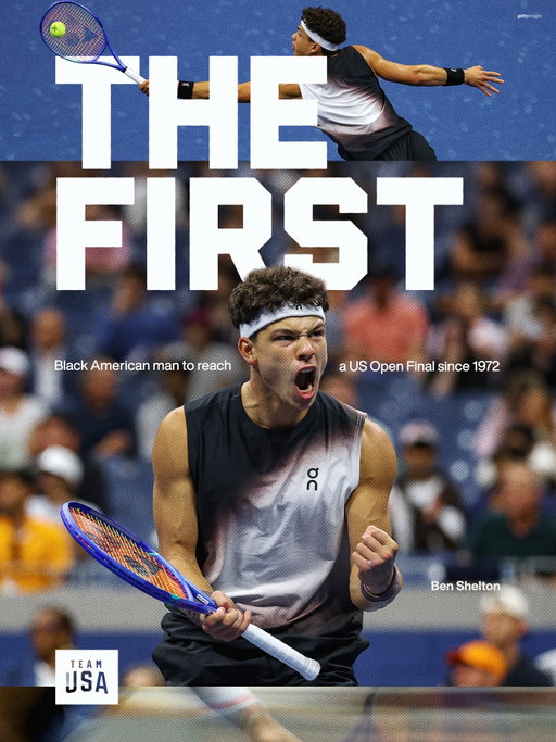 History served 🎾

@benshelton is the first Black American man to reach a @usopen final since Arthur Ashe in 1972.