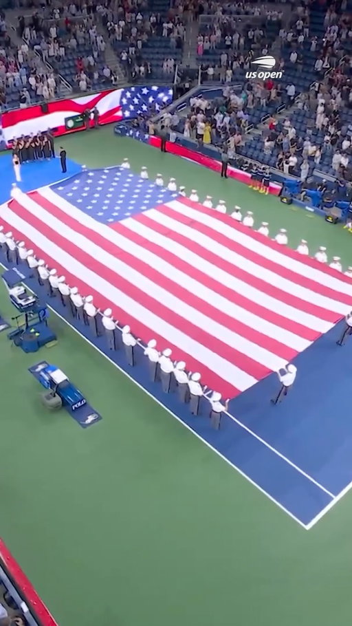 The US Open marked the 25th anniversary of the Sept. 11, 2001 terrorist attacks, honoring the lives lost, their families, and the heroism, unity, and enduring resilience that defined New York City in its darkest hour with a special pre-match tribute. Acclaimed pop/R&B artist JoJo performed a rendition of “The Star-Spangled Banner” joined by the New York Vocal Collective, arranged and conducted by Grammy Award-winning vocal arranger Ben Bram, and accompanied by American Sign Language performer Mervin Primeaux-O-Bryant.