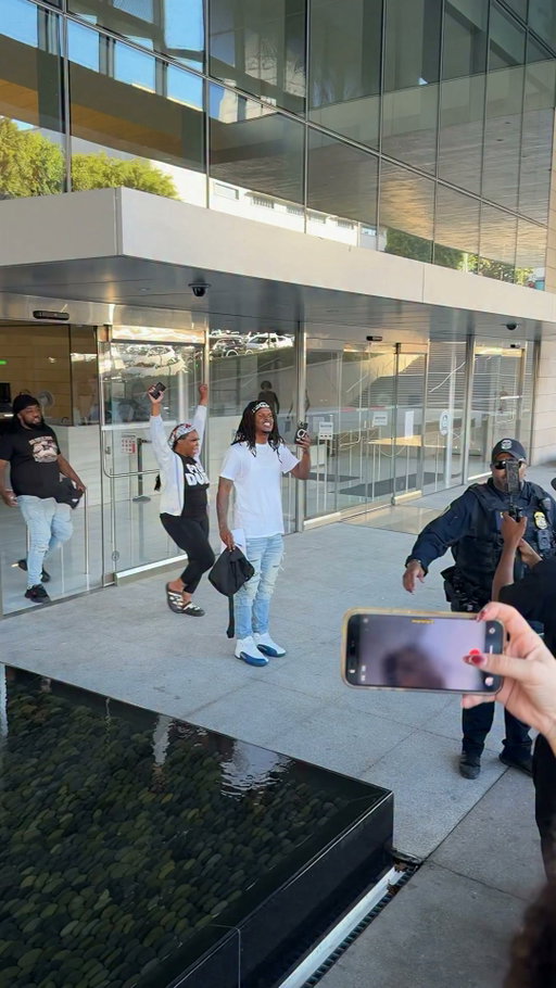 COURTHOUSE REACTION AFTER LIL DURK FOUND NOT GUILTY #Lildurk #durktrial #courtnews