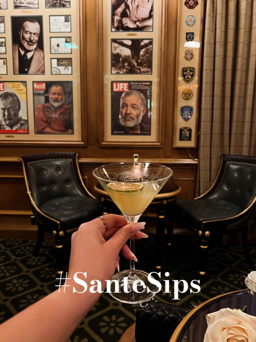 Tag us in all your #SanteSips for a chance to be featured on our page! #wine #cocktails #finedining #foodandwine