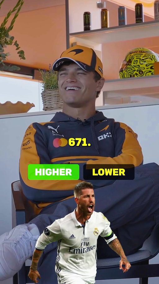 Higher or Lower: Real Madrid and Atletico edition 👀⚽️

Putting @lando and @oscarpiastri to the test ahead of the Spanish Grand Prix in Madrid! 🇪🇸