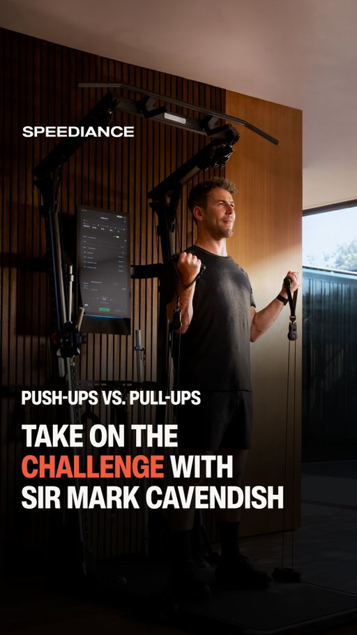 PUSH-UPS OR PULL-UPS? LET’S SETTLE IT. 💪

Sir Mark Cavendish has a question and a challenge for you.
What exercise do you think people can do more of: push-ups or pull-ups?

Pick your side, show us how many push or pull-ups you can do in one go and you could win a Speediance × Sir Mark Cavendish Limited-Edition Gift Box. 🎁

Ready to take on the challenge?
Check how to enter in the comments 👇

#speediance #markcavendish #buildforbelief #pushup #pullup