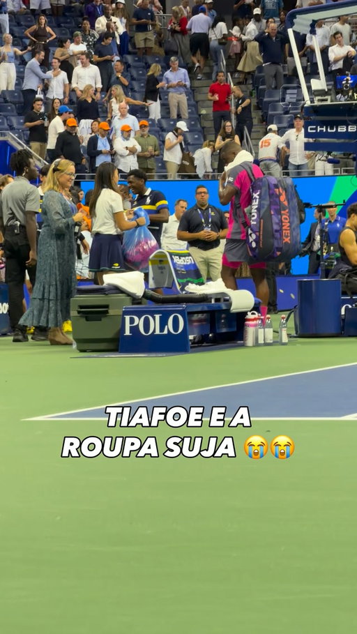 Um grande US Open para Frances Tiafoe, que deixa a quadra do seu jeito tradicional com o saco de roupa suja 😭👏

Assista a todas as quadras do US Open AO VIVO pelo Plano Premium do #DisneyPlus 

#USOpenNaESPN #usopen #tiafoe