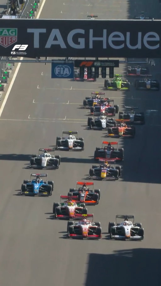 Five lights go out for the very first time at the MADRING circuit! ✨

#F3 #Formula3 #RoadToF1 #SpanishGP