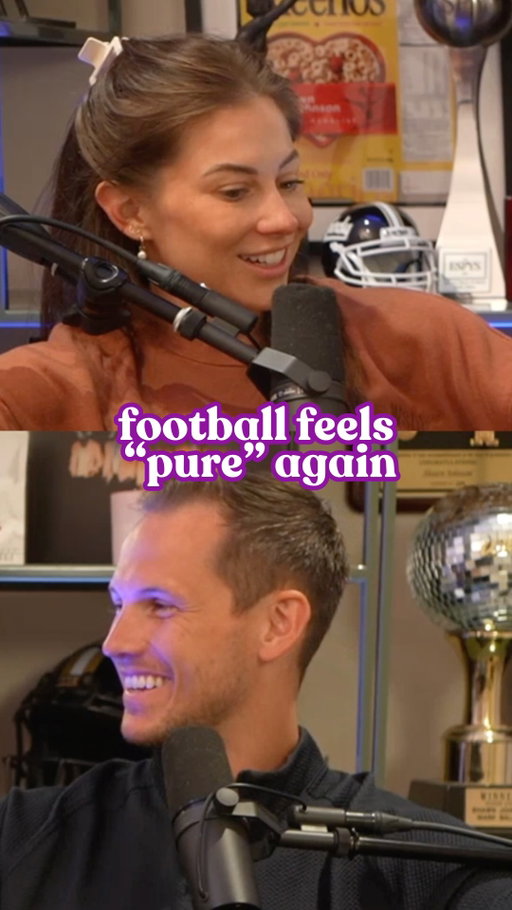 i think a lot of people can relate to a childhood passion slowly burning out over time. then, when the season comes to love it again, that feeling somehow feels even more special than it did before. it may never feel exactly the same, but finding joy in what it has become has been really meaningful!

we sat down to look back on my journey to the nfl and what that very first day felt like. this is the first episode in a nostalgia series we’ll be sprinkling in over the next few months, and we can’t wait to revisit more of these memories!

comment “football” and we’ll send you the full episode 🏈

links sent via instagram comments only. see bio for link :)
