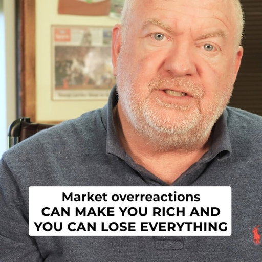 Fear sells. Euphoria buys. Both can create bad decisions.

Market overreactions can create opportunities - but only if you know the difference between a temporary move and a real change in value.

#AccreditedInvestor #CEO #Entrepreneur #Investor #Executive