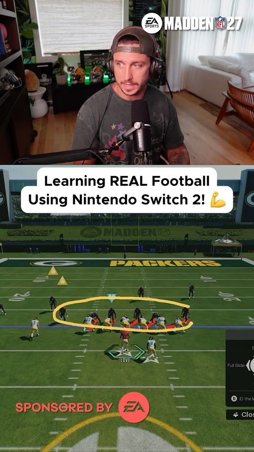 Using Madden 27 And Nintendo Switch 2 To Teach REAL Football! 🏈🔥 #ad

Get the kickoff bundle and play #Madden27 Today!