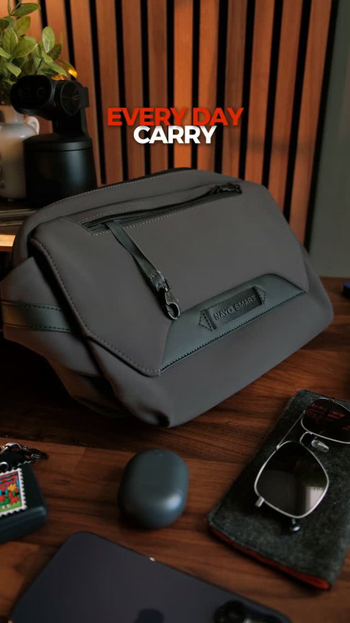 My new favorite bag for everyday carry.

Sleek enough that it doesn't look like I'm carrying half my day around, but somehow fits everything I actually need. Water-resistant, way more pockets than it looks like it has from the outside, and it still keeps that clean, stylish look no matter how much I throw in it.

Use Code "Demiandeal" for 10% OFF

🔗 link in bio

#everydaycarry #nayosmart #edc #techaccessories #slingbag