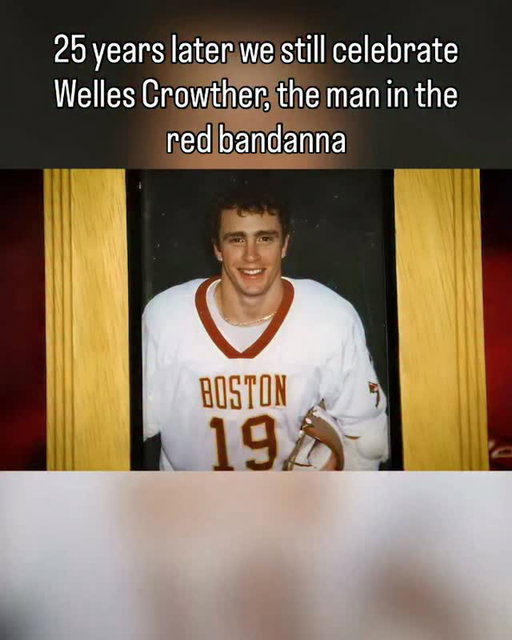 Officially since 2014, The Red Bandanna Game has been a Boston College tradition to honor the life and sacrifice of Welles Crowther, a former Boston College lacrosse player and volunteer firefighter who was working at the World Trade Center on September 11, 2001. #cfb