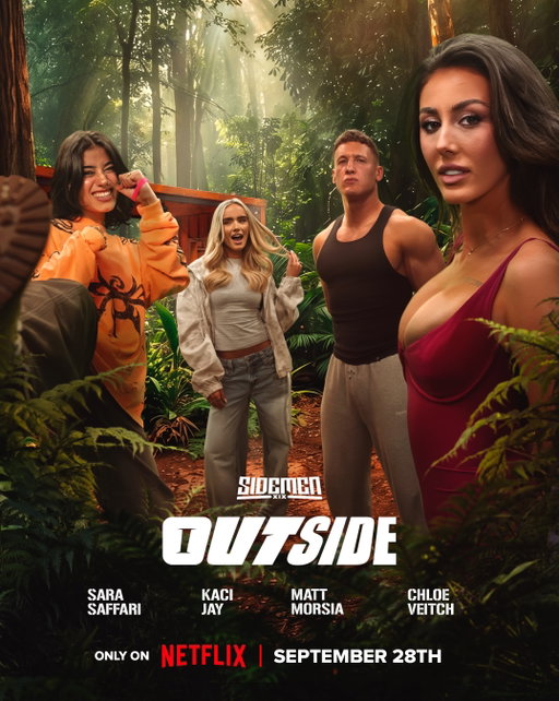 Last but not least, your final Outsiders are here!! 

It’s time to welcome @mattdoesfitness @kaci.jay @sarasaffari__ @chloeveitchofficial 🏕️

#sidemen #sidemenoutside