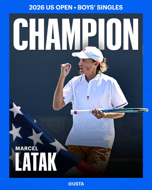 A Juniors Grand Slam Champion 🤩🇺🇸

Marcel Latak defeats the No.1 seed Miguel in a 20 minute tiebreak to become a US Open champion.