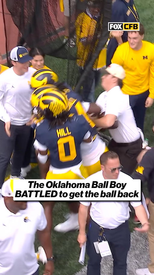He tried his best, but there was no chance he was getting that ball back