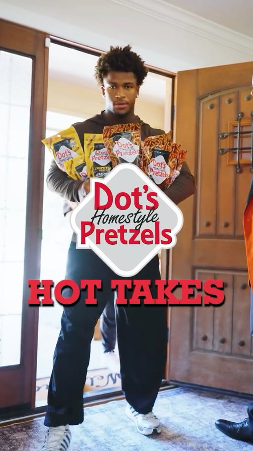 Good football. Better company. Elite snacks. 🔥

@spiceadams, @calebdowns & @realdockery brought the energy 😂

A winning season tastes like @dotspretzels 💯 #ad