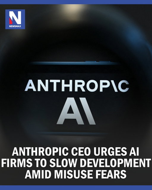 Anthropic CEO Dario Amodei called ‌on AI companies to moderate the rate at which they advance model capabilities amid mounting fears of misuse of artificial intelligence, outlining a three-step framework intended to pace development and create more time to manage its risks. Link in bio.