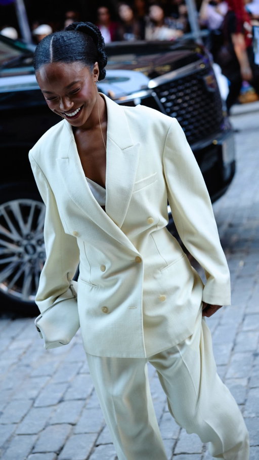 @themayaboyd makes her debut. 

Seen at the Calvin Klein Collection Spring 2027 runway show by Veronica Leoni.

Terminal Warehouse, New York City.