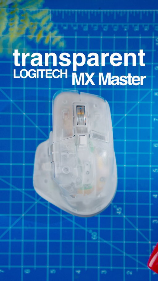 This is how I gave my Logitech MX Master 3s a more retro look 🙂‍↕️
