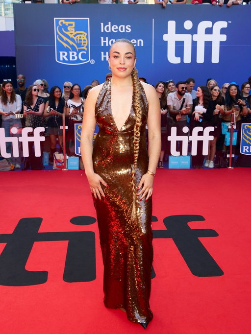dressed up for the cinema 💫 TIFF with @rbc #ad