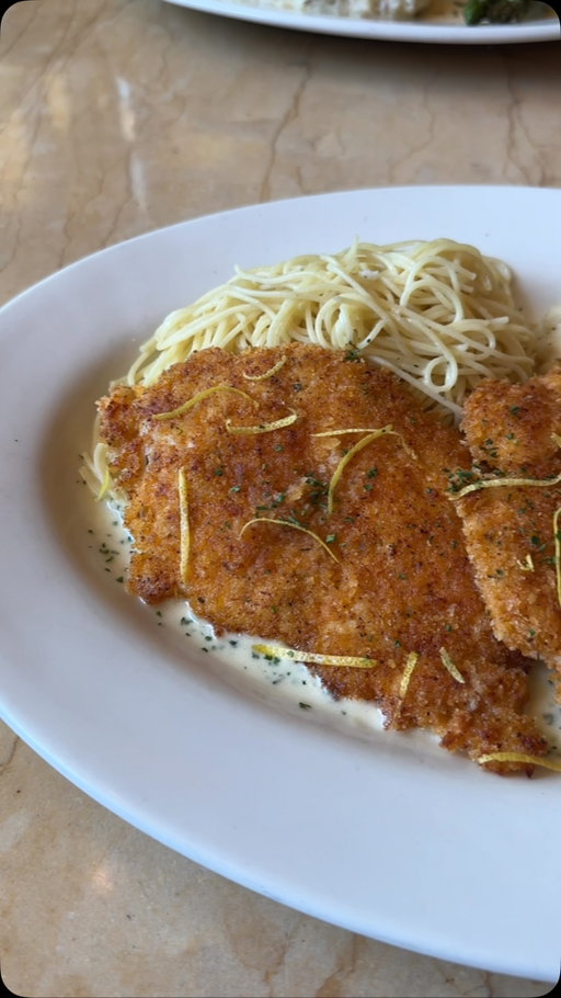 still not over this chicken costoletta hack 🤤