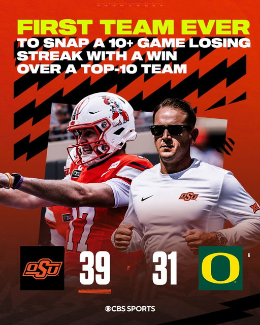 Drew Mestemaker and Eric Morris pull off the SHOCKER in Stillwater 🔥
