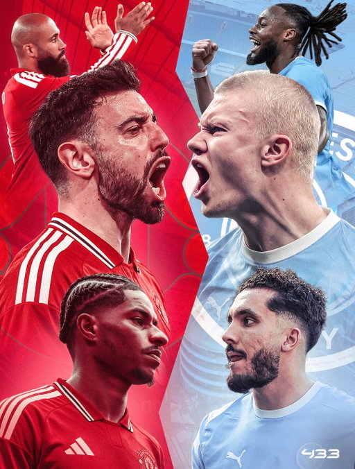 𝐈𝐓'𝐒 𝐌𝐀𝐍𝐂𝐇𝐄𝐒𝐓𝐄𝐑 𝐃𝐄𝐑𝐁𝐘 𝐃𝐀𝐘 🤩🍿

The derby that always 𝘿𝙀𝙇𝙄𝙑𝙀𝙍𝙎 🫡

Goals, crazy actions, high tension... The Manchester Derby has it all 🥵

𝗪𝗛𝗢'𝗩𝗘 𝗬𝗢𝗨 𝗚𝗢𝗧 𝗧𝗢𝗗𝗔𝗬? 👀