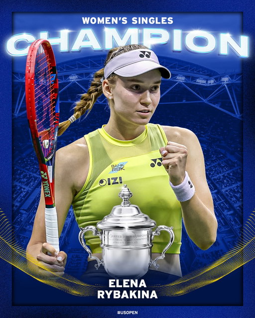 Elena Rybakina. CHAMPION! 🏆