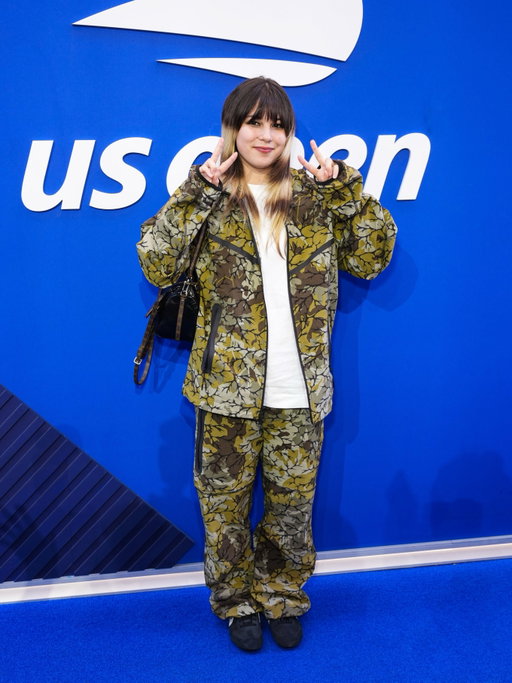 Alysa Liu hits the carpet at the US Open ✌️