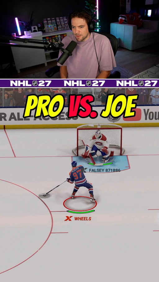 PRO vs JOE (NHL 27 Ranked Shootout)😳
#hockey #nhl27 #gaming