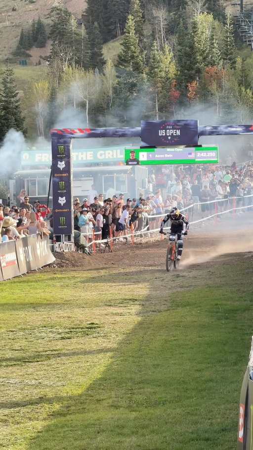 YOUR 2026 FOX US OPEN OF MTB MEN’S CHAMPION: @aarongwin1 🏆🏁🇺🇸

#ProDownhillSeries #USDH