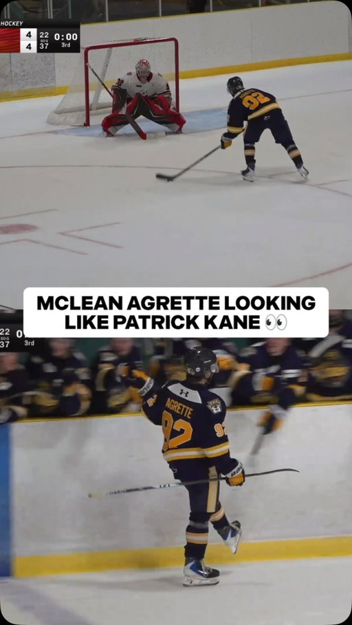 Live on FloHockey: Mclean Agrette is out there looking like Patrick Kane in OHL preseason play.

#OHL | 2026-27 Regular Season Begins September 17 | Live on FloHockey 📺

#ohl #hockey