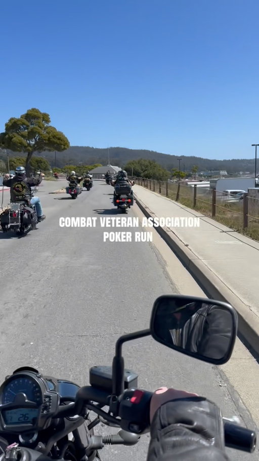 mom & dad acting up at the poker run 🏍️

#motorcycle #combatveteran #pokerrun #coast