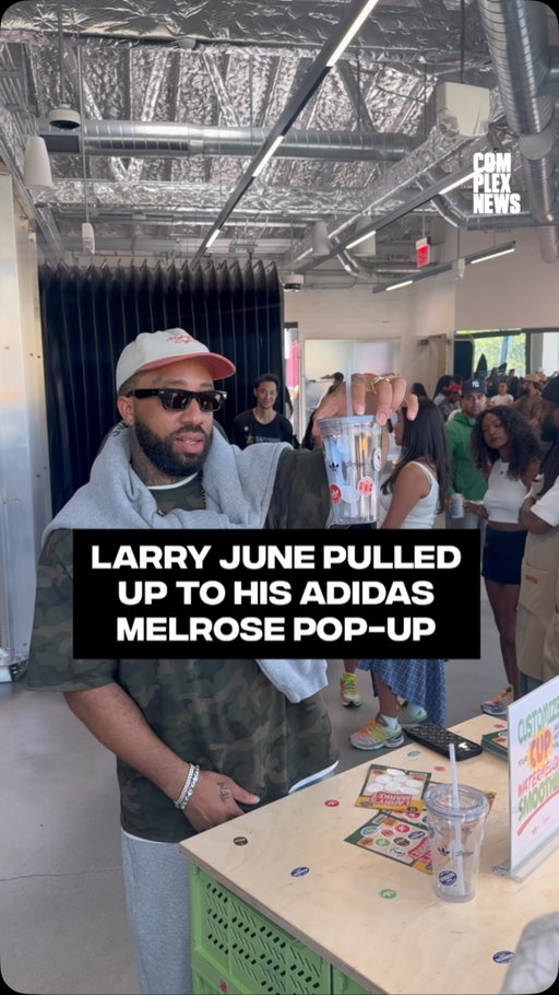 @larryjunetfm pulled up and showed love at Adidas in Melrose 🔥

Link in bio to shop Larry Lune Vinyl and more on Complex