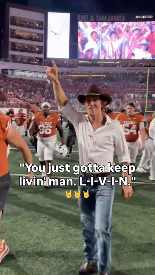 WHAT A NIGHT TO BE IN AUSTIN 🤘 @texasfootball