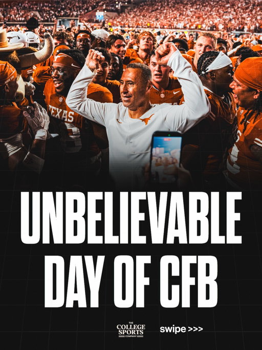 WHAT AN UNBELIEVABLE DAY OF COLLEGE FOOTBALL 🤯🏈

〽️ Michigan upsets No. 11 Oklahoma after nearly losing to WMU in Week 1

🤠 Oklahoma State upsets No. 6 Oregon to snap a 12-game losing streak and 21-game losing streak to FBS opponents

🤘 No. 4 Texas completed an UNREAL 20-point 4th quarter comeback to defeat No. 1 Ohio State 

College football is the ABSOLUTE BEST 🔥

#michigan #oklahomastate #texas #cfb #collegefootball
