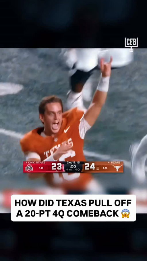 Arch Manning and Texas gave us a CLASSIC FINISH vs. No. 1 Ohio State 🔥🍿

#cfb #collegefootball #ncaafootball #texas #ohiostate