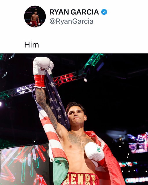 Ryan Garcia on X after his Round 2 TKO on Conor Benn. 😤🔥 (via @kingryan)