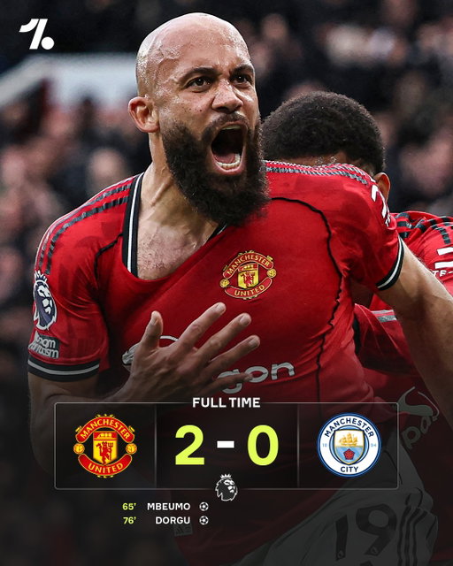 When Man United surprised Man City last time out at the Manchester Derby 🍿👀