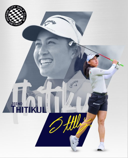 Jeeno Thitikul 🏁
She was 8 years old sitting in the gallery in Thailand, watching her heroes play. This year she won that same tournament in front of her mom. 10 LPGA Tour wins. 2025 Player of the Year. Former World No. 1. Still 23. Motor City Golf Clubs got the future.⚡⛳️

 #MotorCityGolfClub #WTGL #313