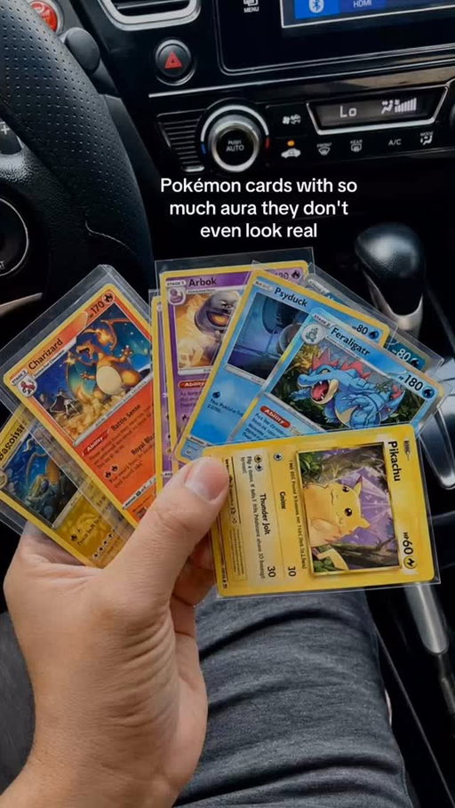 POKÉMON CARDS WITH THE MOST AURA #reels #pokemon #pokemoncards #pokemontcg #ad