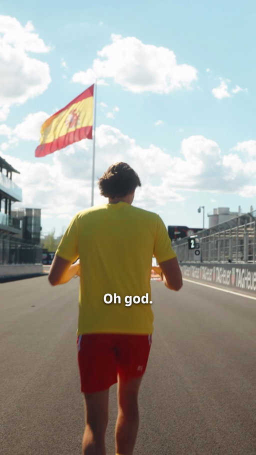 The challenge: Carry two pints of water around the track. 💦 

The reward: Whatever survives the lap… you get to drink. 🍻

So, can @schoonerscorer set the first-ever DHL Fastest Lap around Madrid? 👀

#DHLF1 #SpanishGP #RaceBehindTheRace