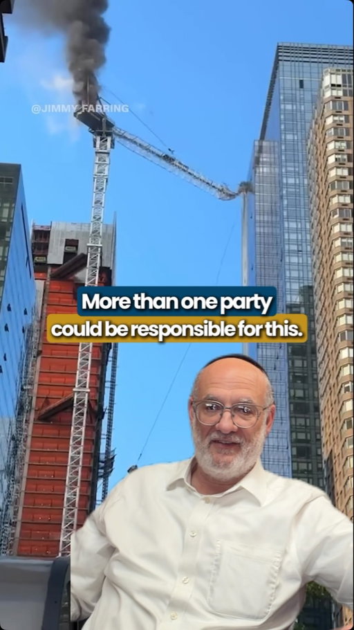 When a crane comes down in New York City, the investigation rarely ends with one defendant, and that distinction is what determines how much an injured person can recover.

Construction accident liability in New York is built around identifying every party whose negligence contributed to the outcome. That can include the crane operator, the company that owns and maintains the equipment, the general contractor managing site safety, and the manufacturer if a defect caused or contributed to the failure. Each carries separate insurance. Each can be pursued simultaneously.

Bystanders, neighboring residents, and passersby injured in the collapse have the same right to pursue a claim as workers on site. And under New York Labor Law 240, the Scaffold Law, certain gravity-related construction injuries carry strict liability protections that go beyond standard negligence claims.

Evidence in crane collapse cases moves fast. The site gets secured, equipment gets relocated, and the physical record of what happened narrows with every hour.

Ribowsky Law handles construction accidents, crane collapses, premises liability, workplace injuries, and personal injury cases across all 5 boroughs of New York City.

Free consultation: (718) 659-5333.