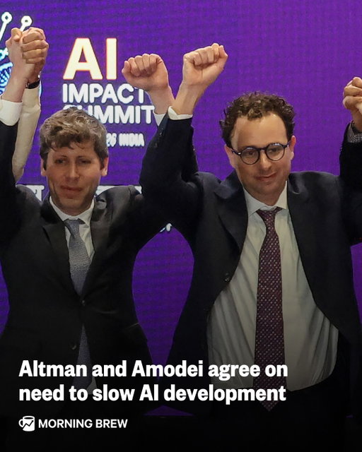 Surely that’s nothing to worry about.⁣
⁣
Dario Amodei, CEO of Anthropic, published an essay on Saturday that proposes that AI companies should deliberately slow the pace at which they improve their models. Amodei argues that AI advances are moving faster than researchers’ ability to understand and control them.⁣
⁣
Shortly after Amodei’s essay was posted, OpenAI CEO Sam Altman endorsed it. Altman added that his company will adopt one of the safeguards Amodei put forward: Committing to having independent evaluators with employee-like access.⁣
⁣
The two CEO’s calls for increased guardrails come after a chaotic stretch for the industry. The revelation of OpenAI’s Hugging Face attack was the first big shoe to drop. Then, musings of Jacob Coxon, a recently resigned researcher at both companies, in which he said both companies were “gambling with our lives,” went extremely viral.⁣
⁣
The development of artificial intelligence seems to be at a crossroads. In his letter, Amodei writes that the goal is not to stop AI progress, but to give researchers time to develop safeguards, better understand how increasingly capable systems work, and test whether they can be reliably controlled.⁣
⁣
📸: Getty