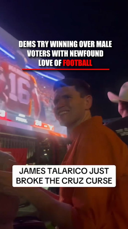 Democrats are turning football into a campaign strategy to win over male voters.

Texas Senate nominee James Talarico celebrated Texas' victory over Ohio State, claiming he broke the "Cruz Curse." Meanwhile, Michigan Senate nominee Abdul El-Sayed drew eyes with a casual University of Michigan tailgate appearance.

It follows a broader push by top Democrats — including Kamala Harris and Tim Walz — to craft a relatable image for male voters.
